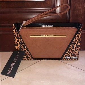 Steve Madden Brown Boxed Logo Wallet